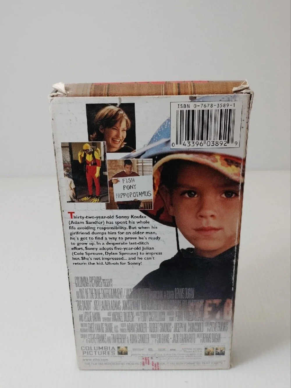 12 For $8 VHS Tape - Big Daddy (Black)